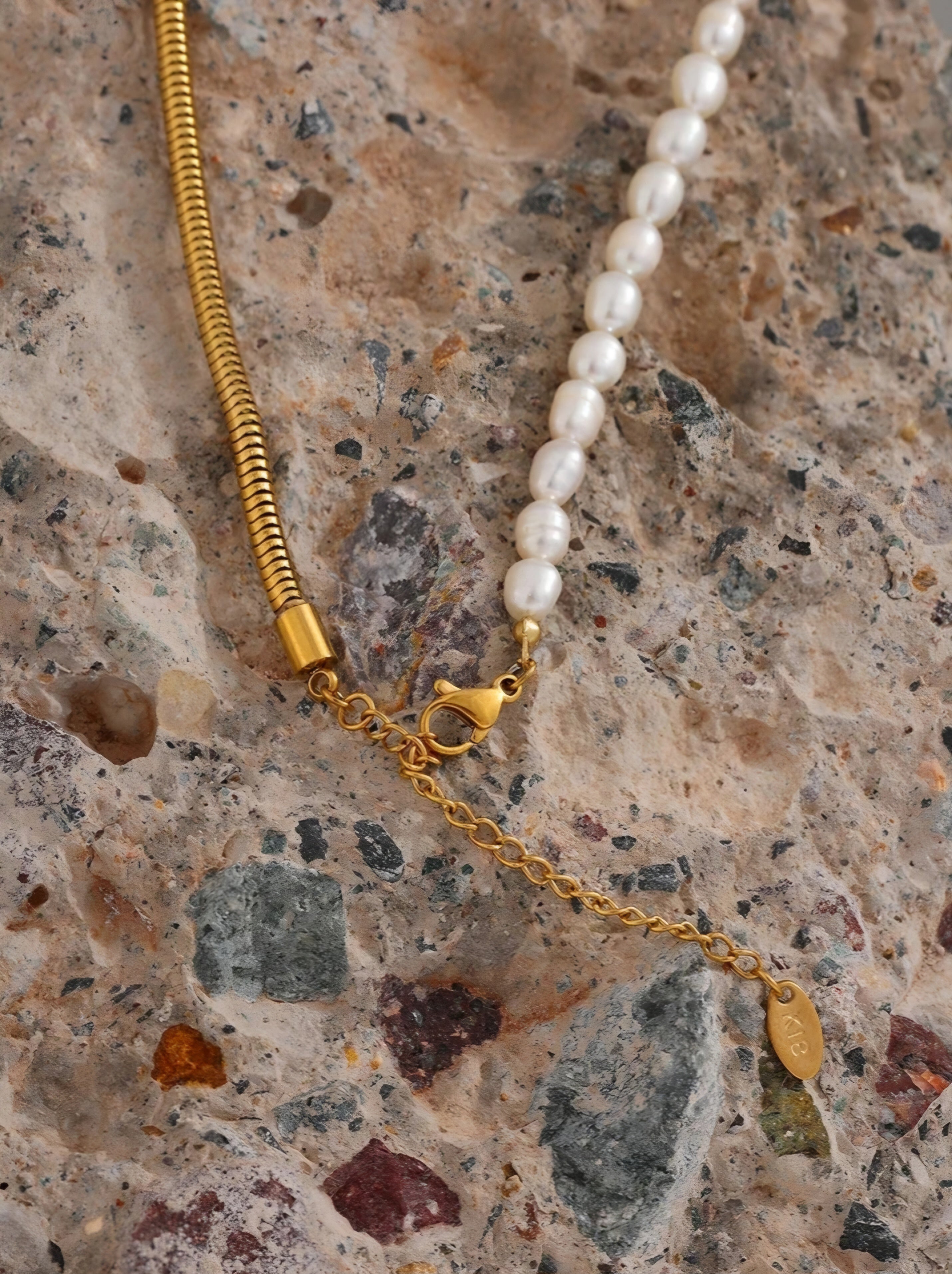 Pearl Chain Necklace Temprament