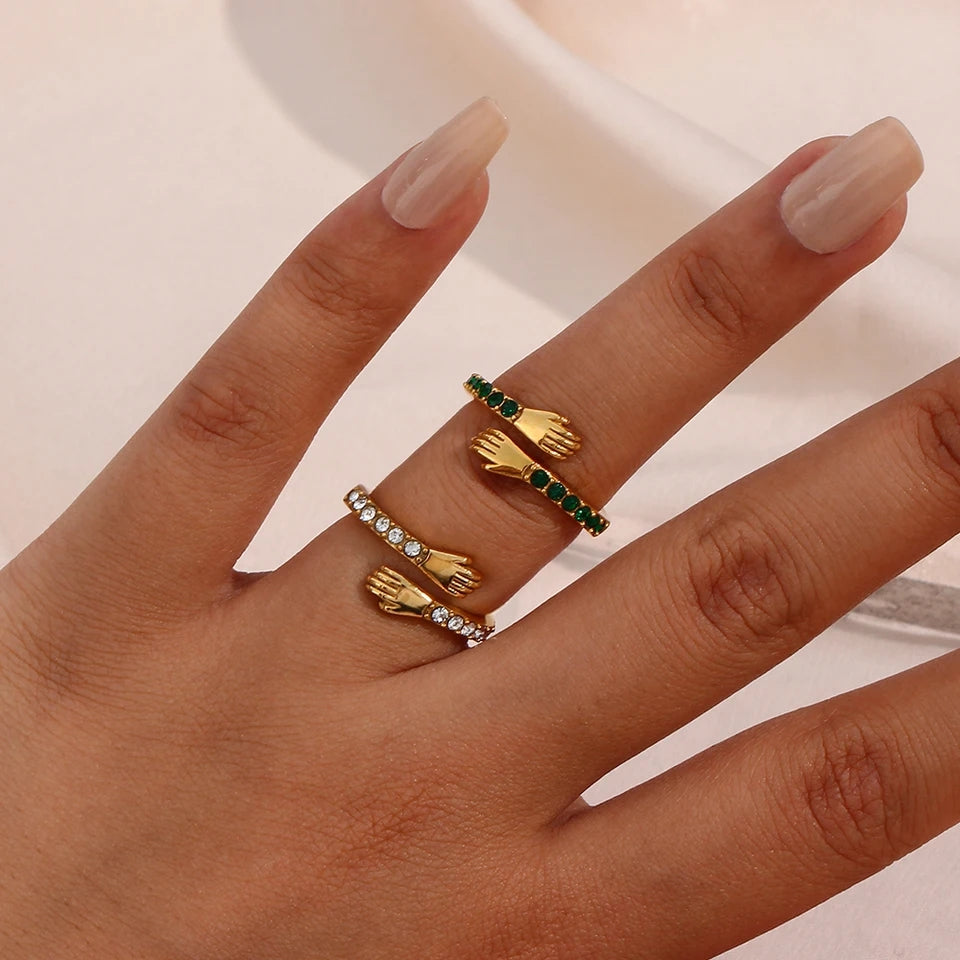 Gold Hug Ring