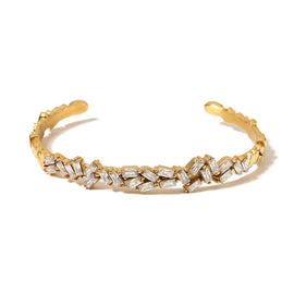 Cubic Zirconia Gold Bracelet