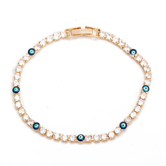 Evil Eye Zircon Bracelet